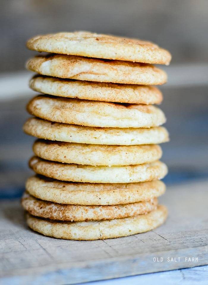 Soft & Chewy Snickerdoodles Cookies Recipe