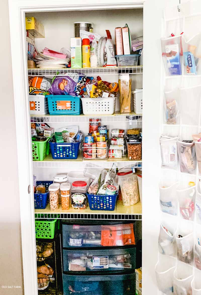 Kitchen Pantry Makeover Easy Organization Tips Old Salt Farm