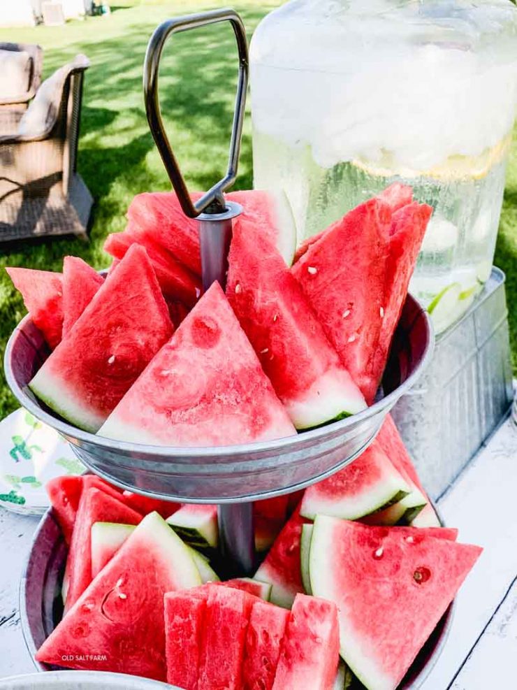 Sliced Watermelon Summer Party