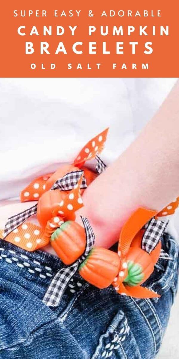 Candy Pumpkin Bracelets