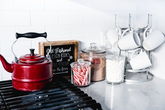 Hot Chocolate Station For Your Kitchen