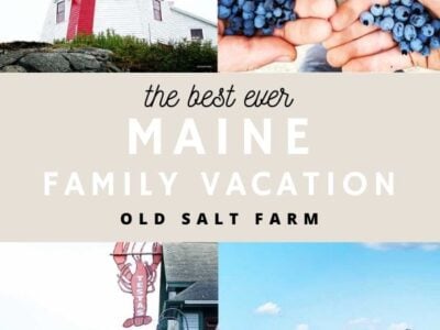 Maine Family Vacation Itinerary
