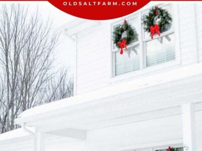 The Easy Way to Hang Christmas Wreaths on Exterior Windows