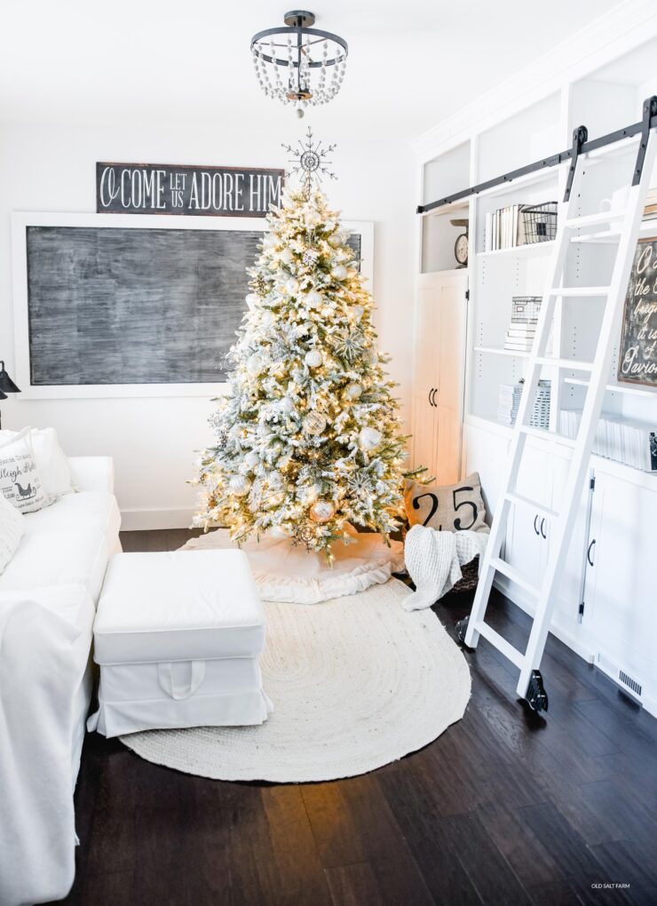 Winter Wonderland Christmas Tree | 12 Bloggers of Christmas