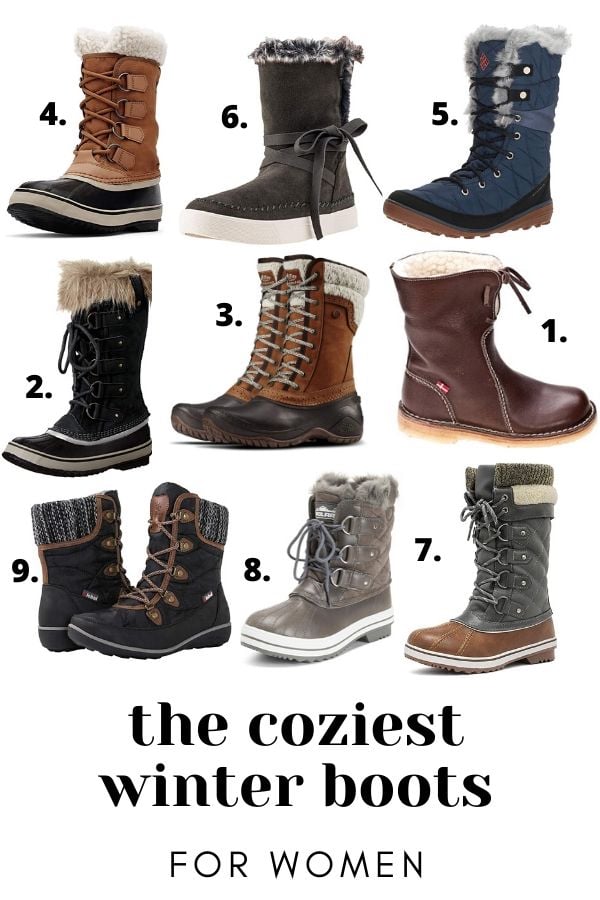 Coziest Winter Snow Boots for Women