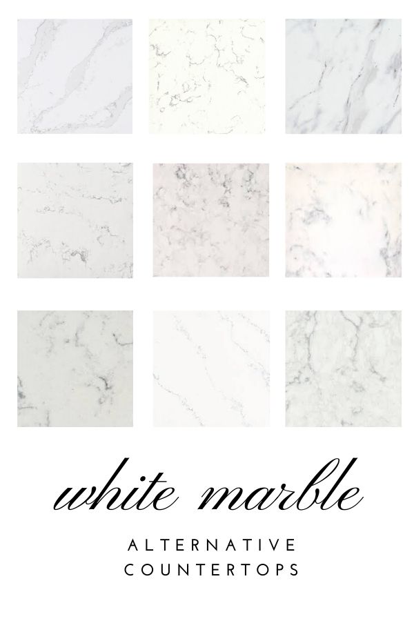 White Marble Alternatives