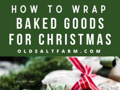 How to Wrap Baked Goods for Christmas