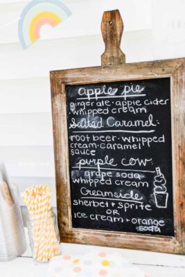 Ice Crean Float Bar