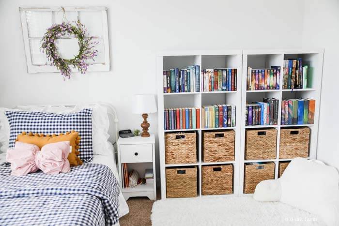 Bedroom Storage Solutions Books and Dresser