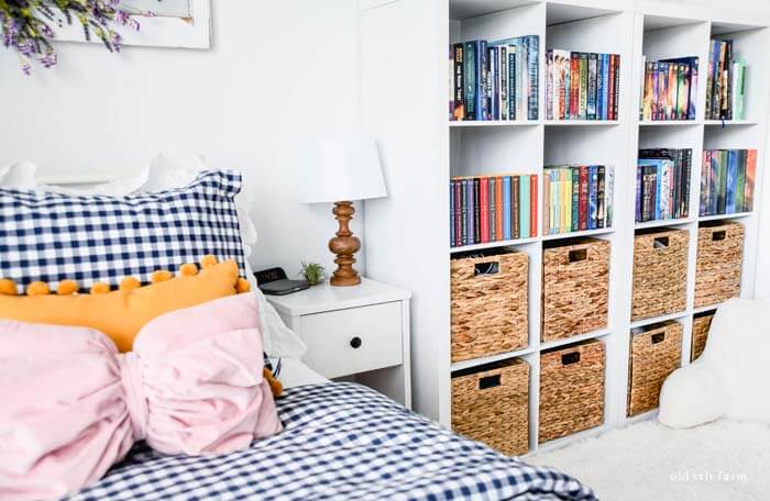 Simple Bedroom Storage ideas: Bookcase & Dresser