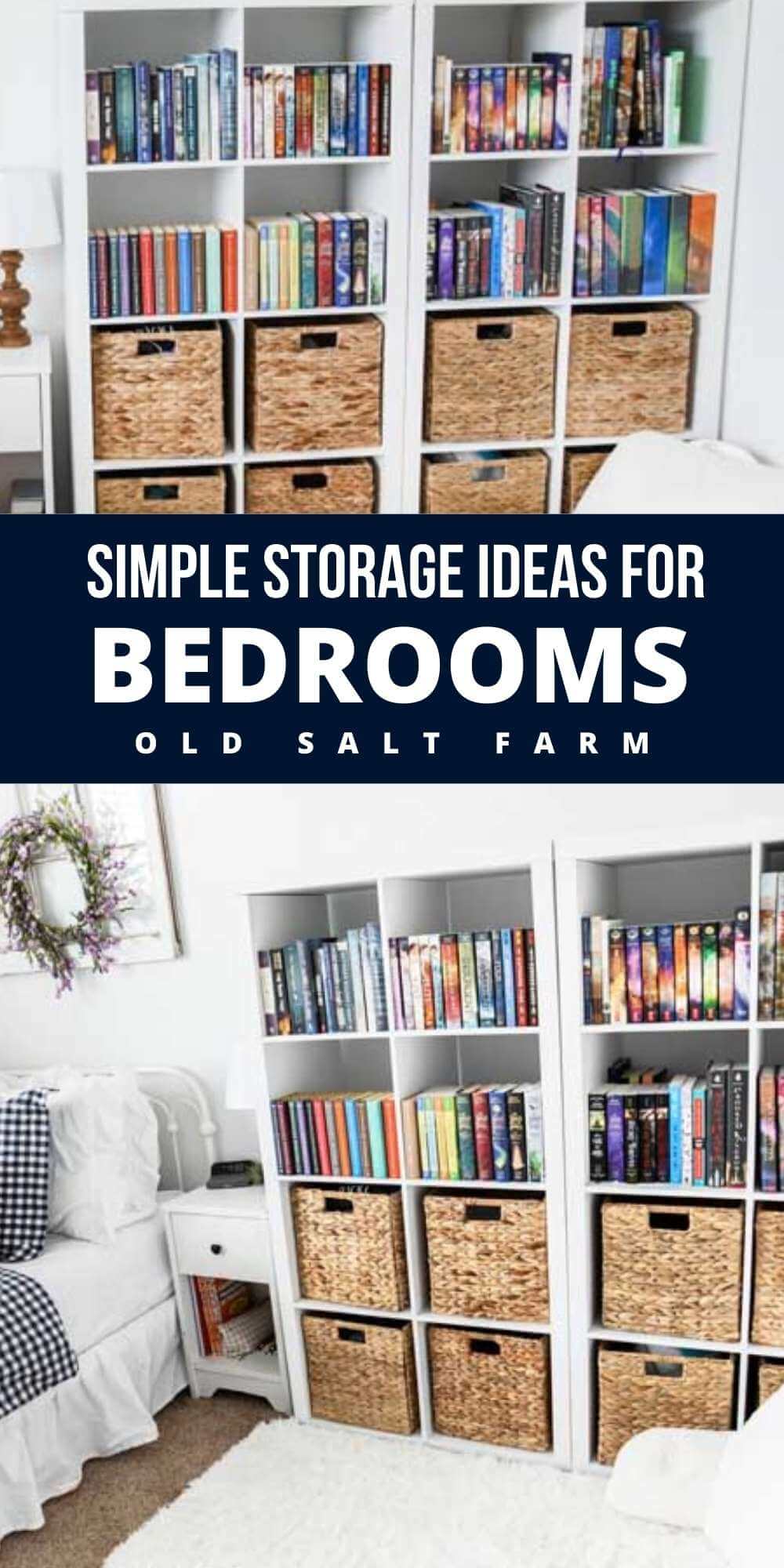 Bedroom Storage Ideas Dresser & Bookshelves Old Salt Farm