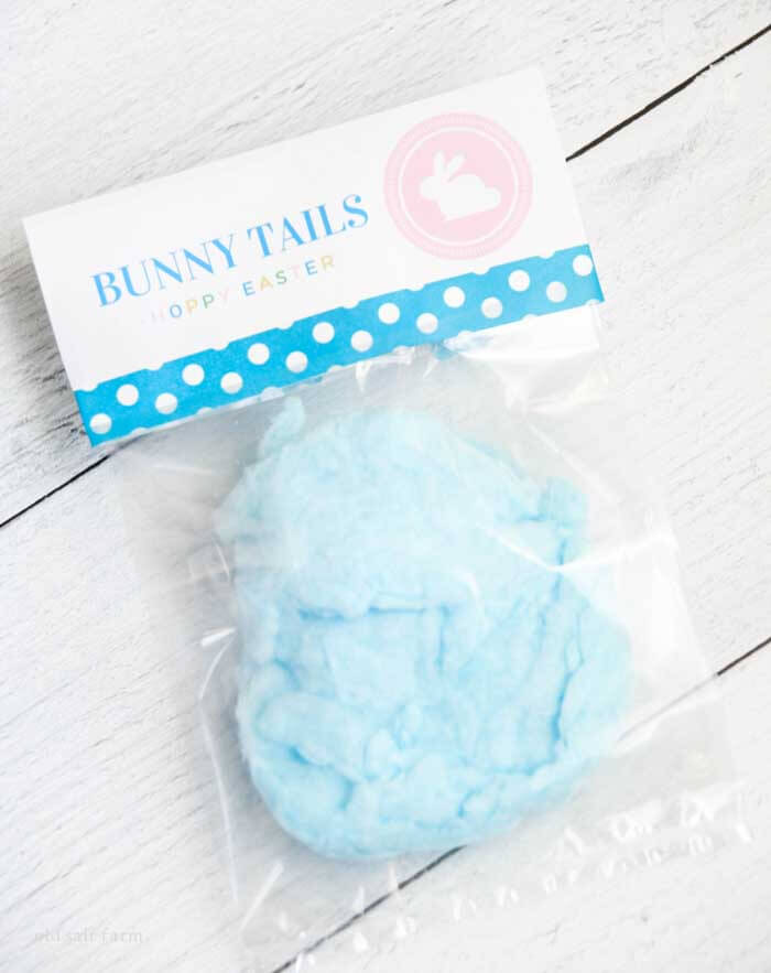 Easter Cotton Candy Bunny Tails