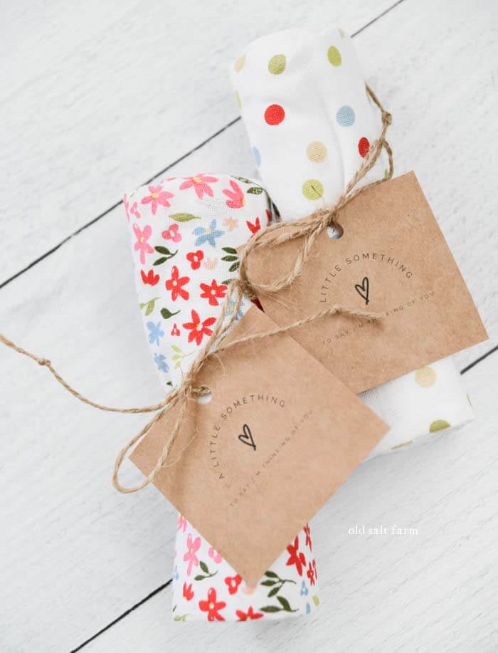 Simple Thinking of You Gift Idea and Printable Tag 