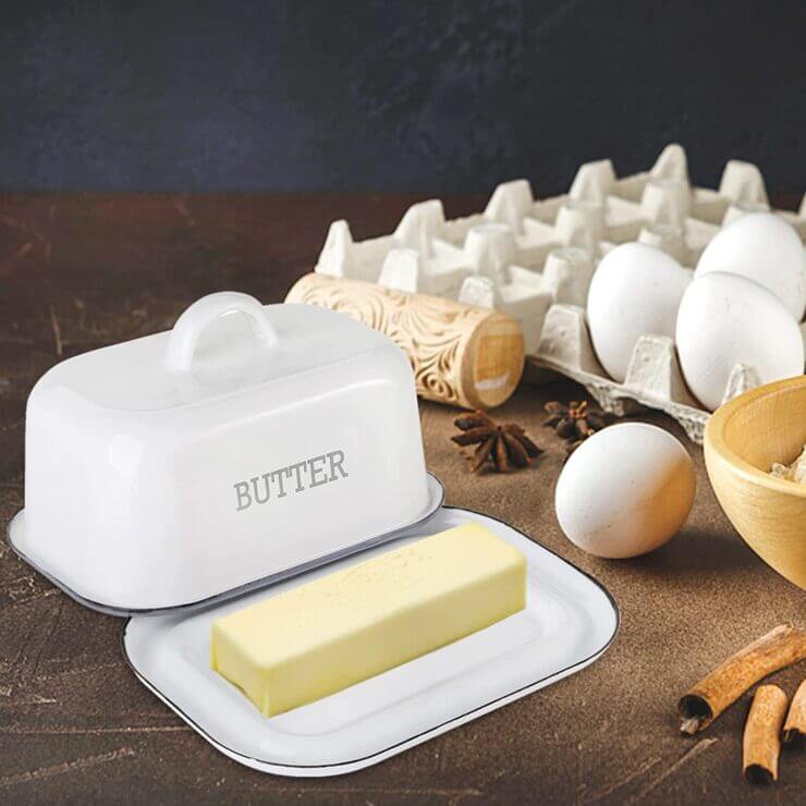 Farmhouse Butter Dish 