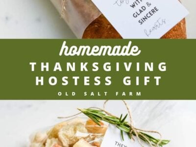 DIY Thanksgiving Hostess Gift Bread with Tag