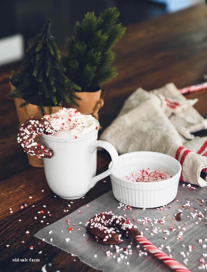 How to Make Chocolate Dipped Candy Canes