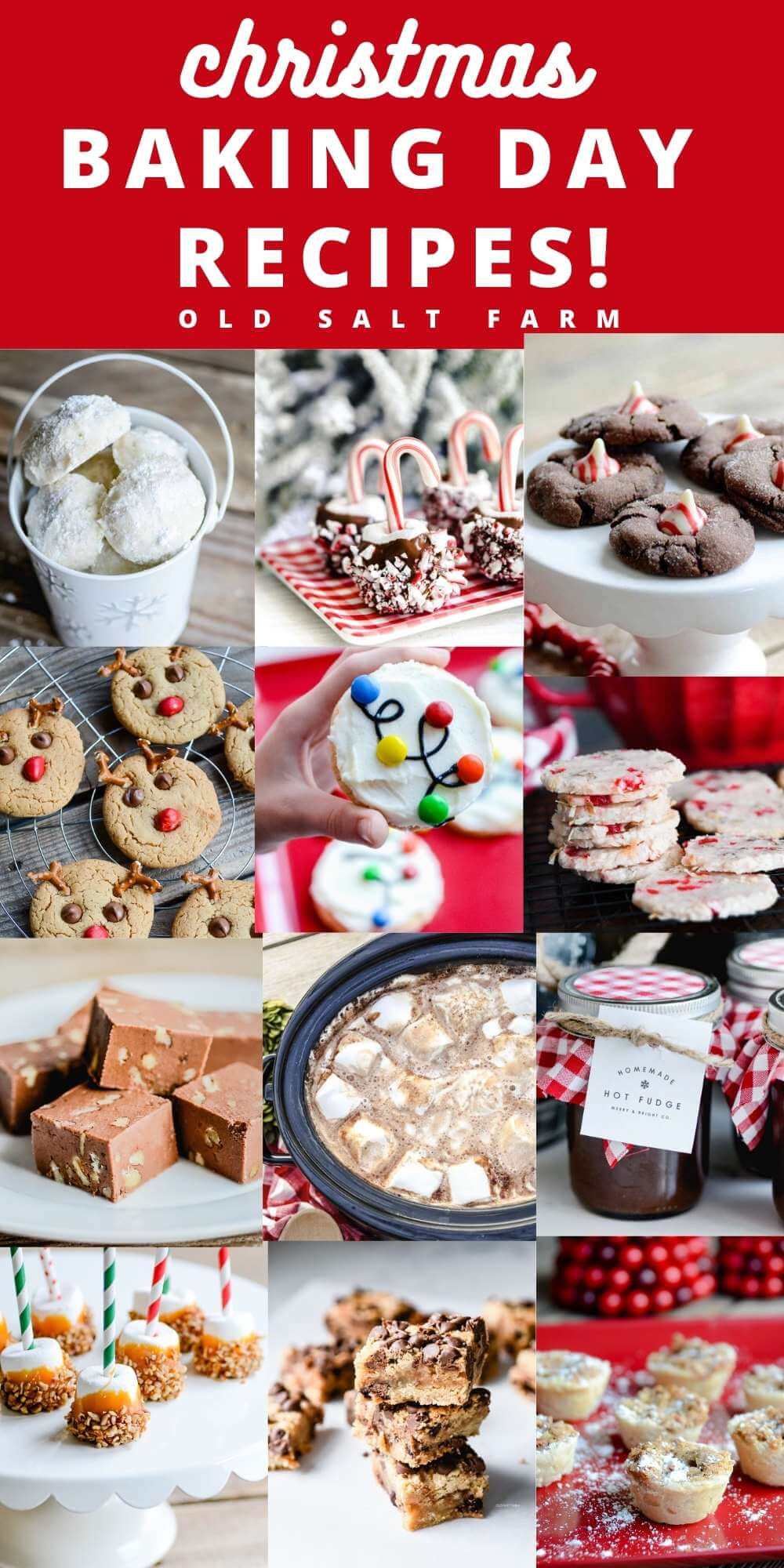 Christmas Baking Day Recipes Old Salt Farm