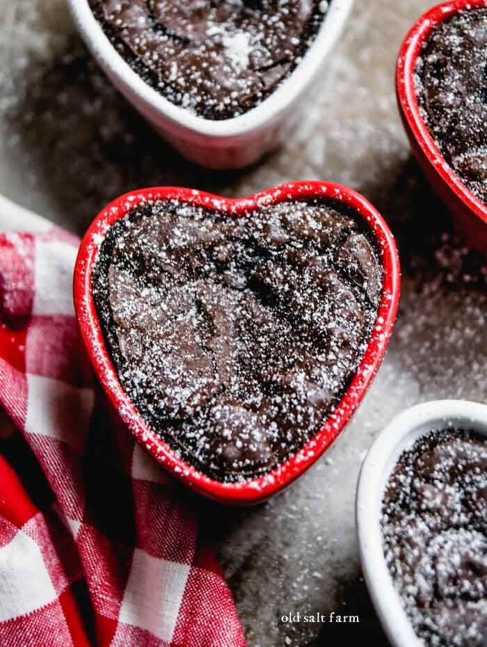 Simple Heart Brownies 