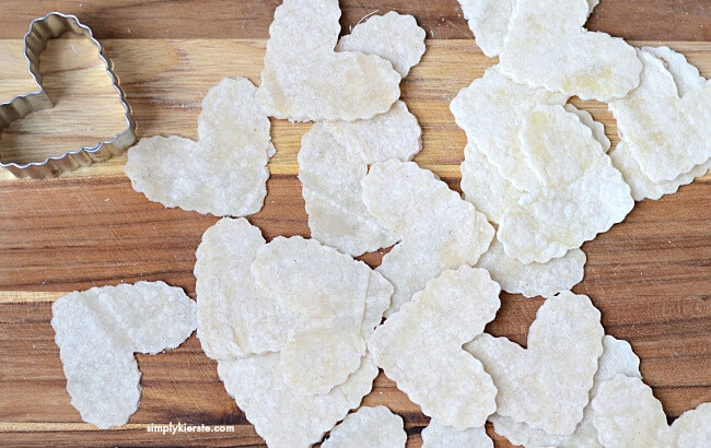 Heart Shaped Tortilla Chips