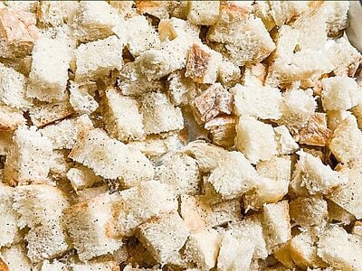 Homemade Bread Crumbs for Stuffing or Dressing