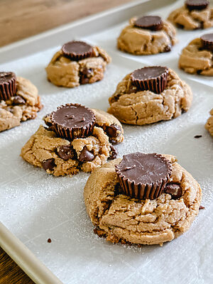 Gluten Free Peanut Butter Blossoms