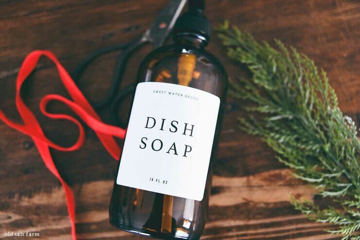 Holiday Hostess Gift Idea Dish Soap 