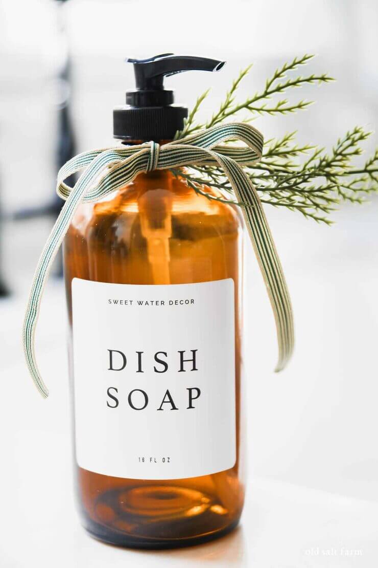  Holiday Hostess Gift Idea Dish Soap 