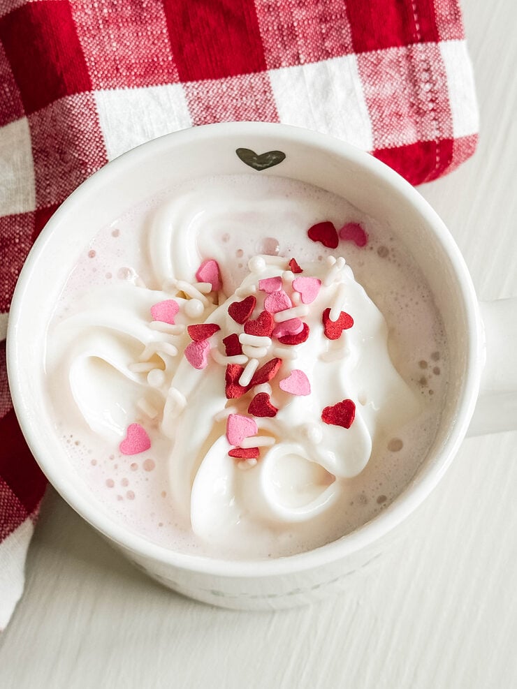 Pink Hot Chocolate