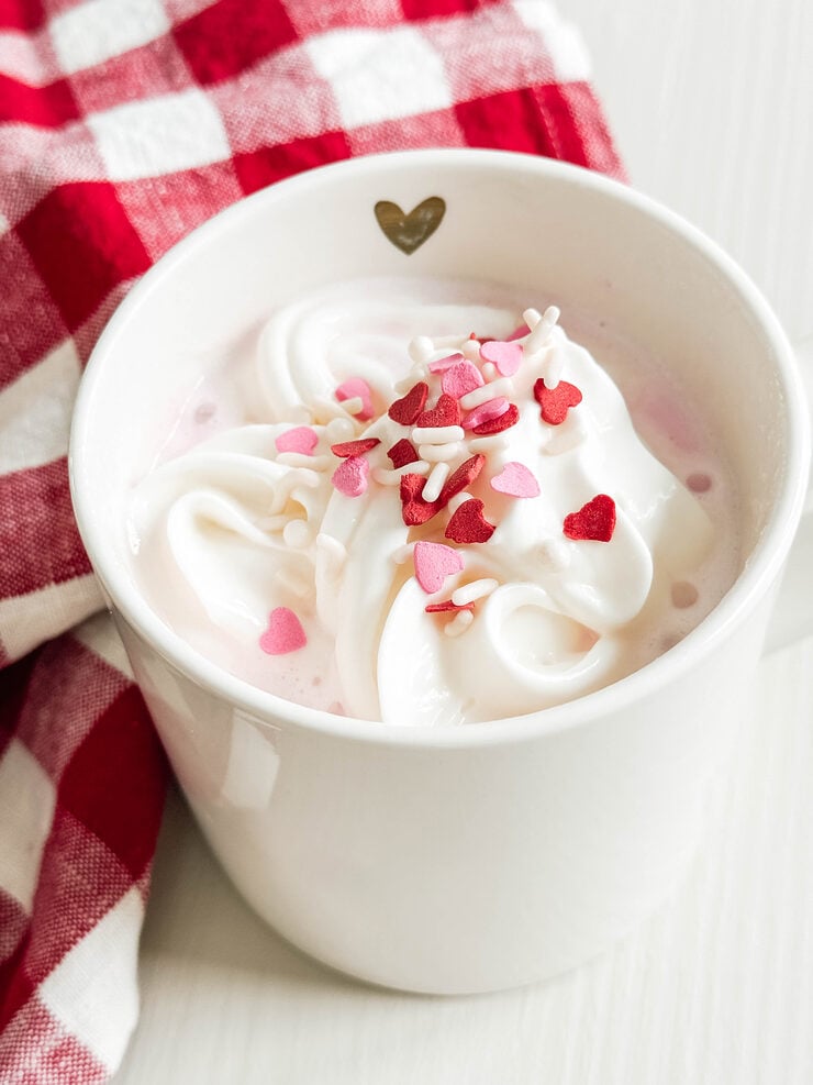 Pink Hot Chocolate