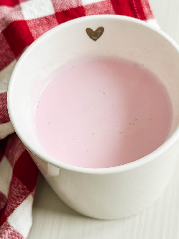 Pink Hot Chocolate