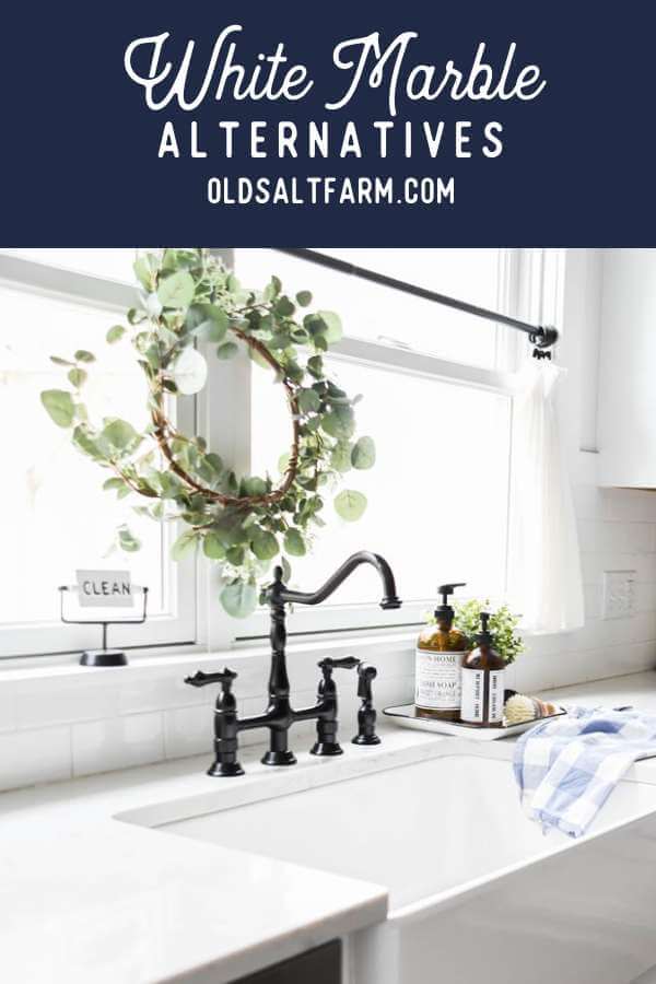 White Marble Alternatives Old Salt Farm