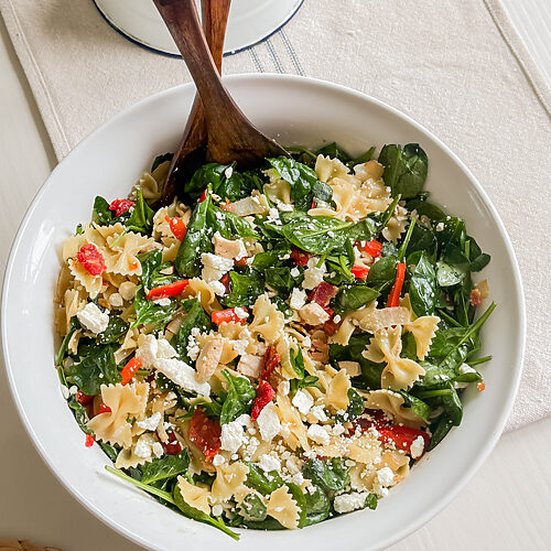 Spinach Pasta Salad