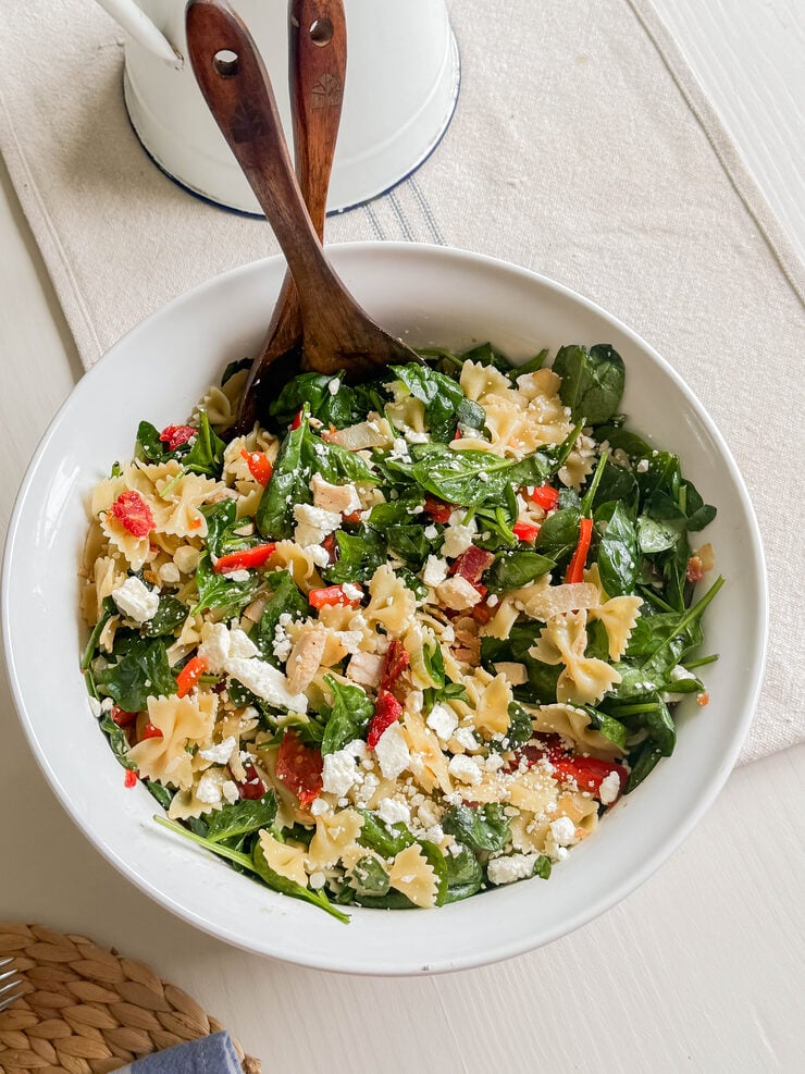 Spinach Pasta Salad