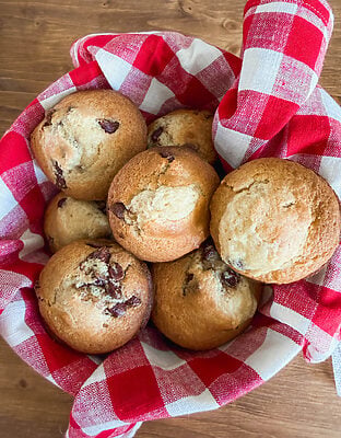 Sour cream muffins