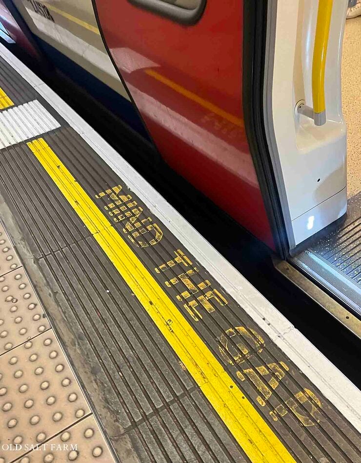 Mind the gap london tube