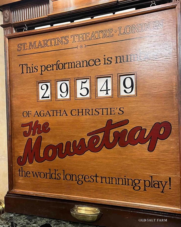 Mousetrap play london