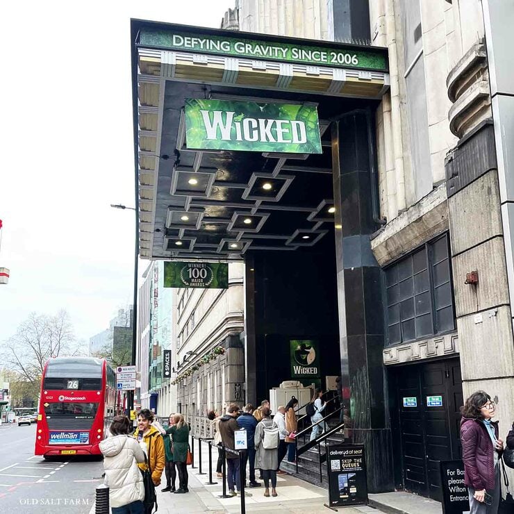 Wicked on the West End London