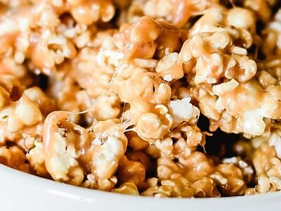 Chewy Caramel Popcorn Recipe