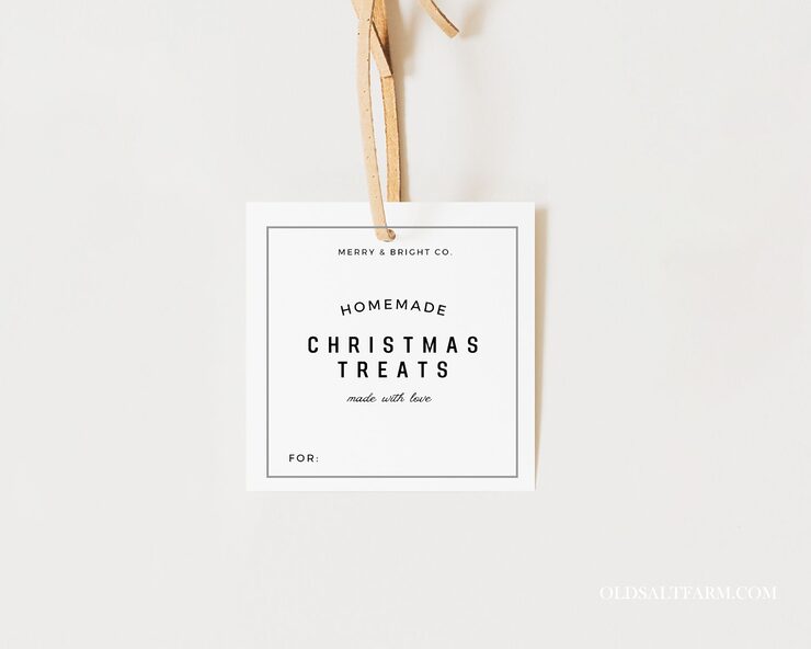 Christmas Treats Tag