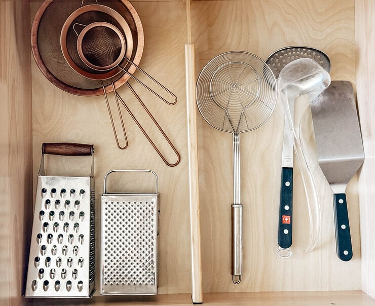 Kitchen Drawer Organization