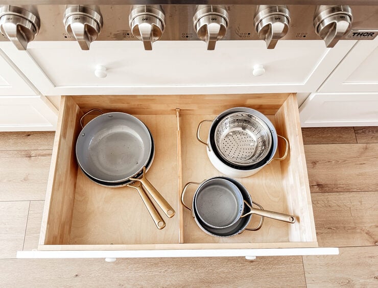 Kitchen Drawer Organization