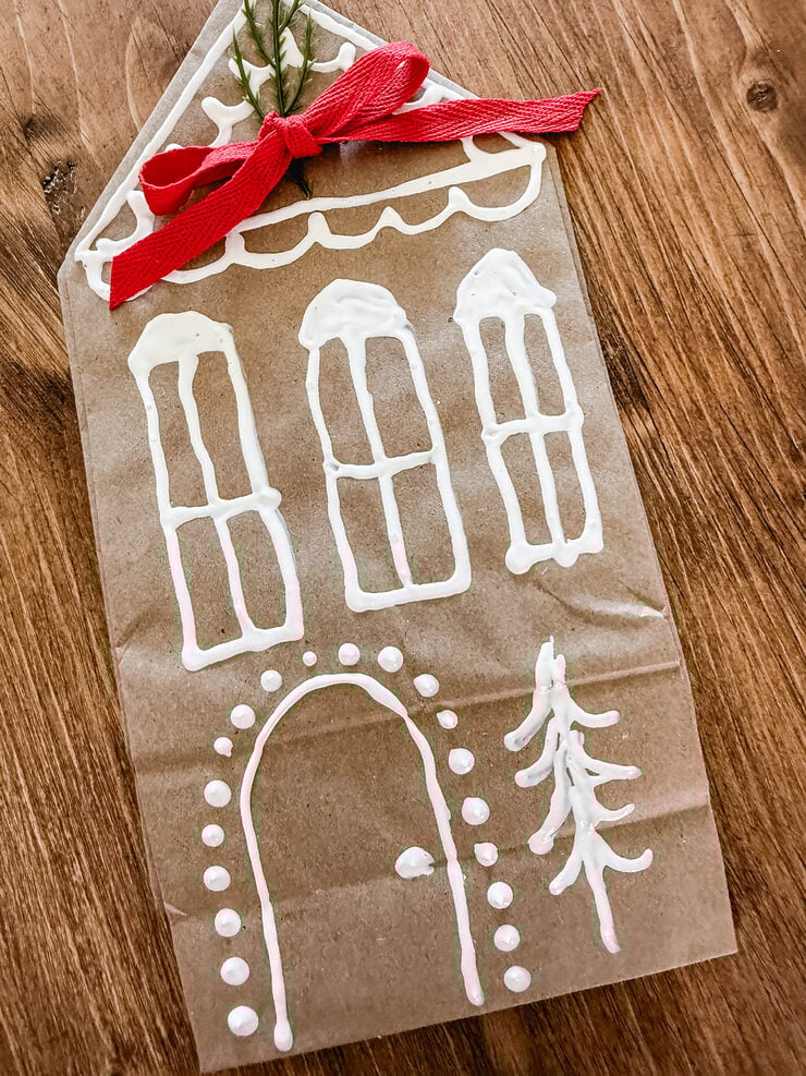 Gingerbread House Gift Bags