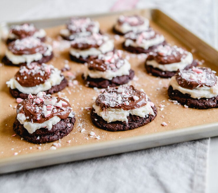 Peppermint Chocolate Cookies