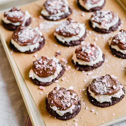Peppermint Chocolate Cookies