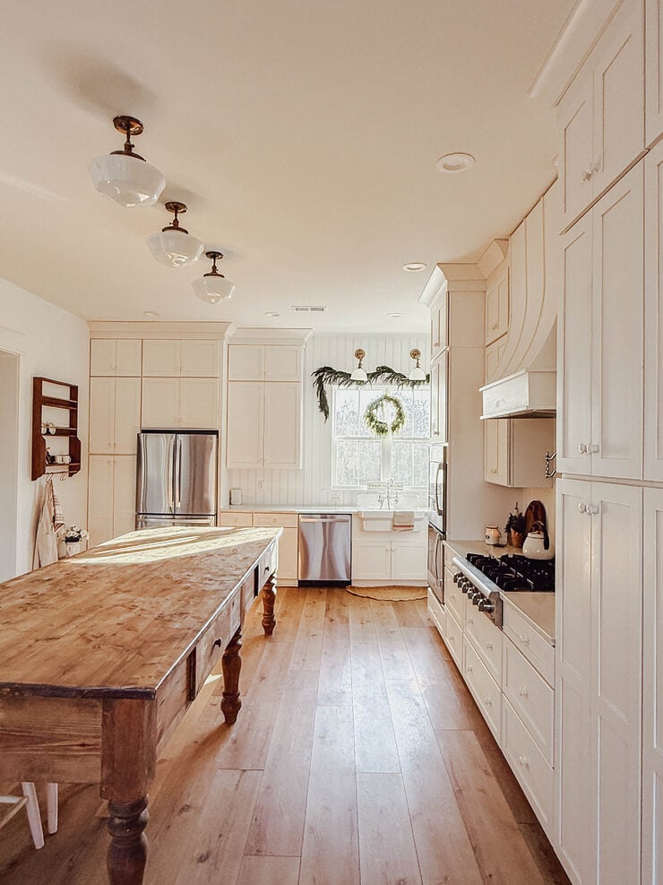 Cottage Christmas Kitchen Old Salt Farm