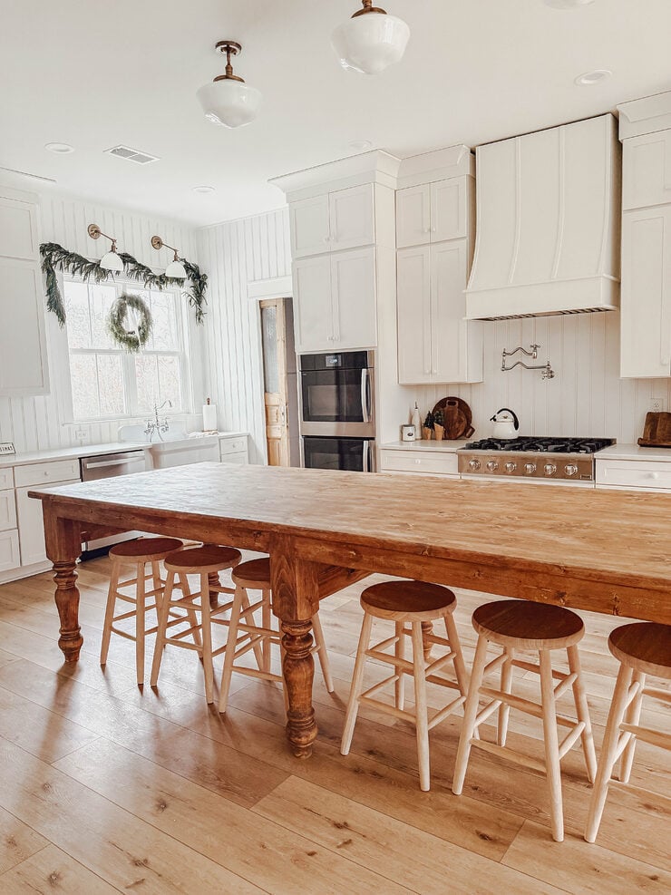 Cottage Christmas Kitchen Old Salt Farm