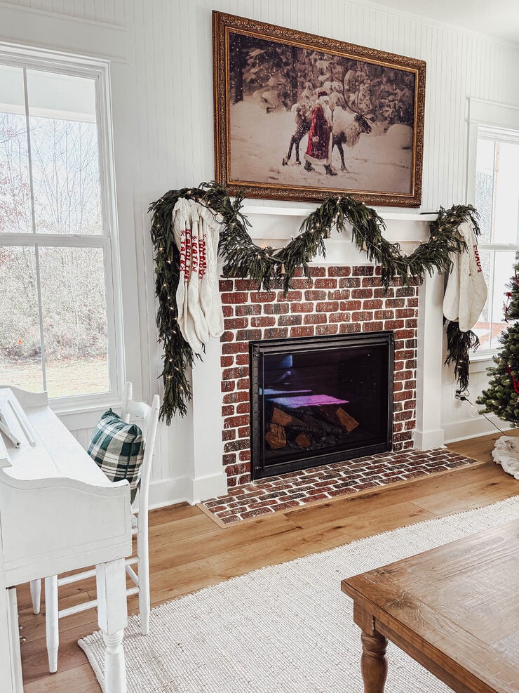 Cottage Christmas Library Old Salt Farm