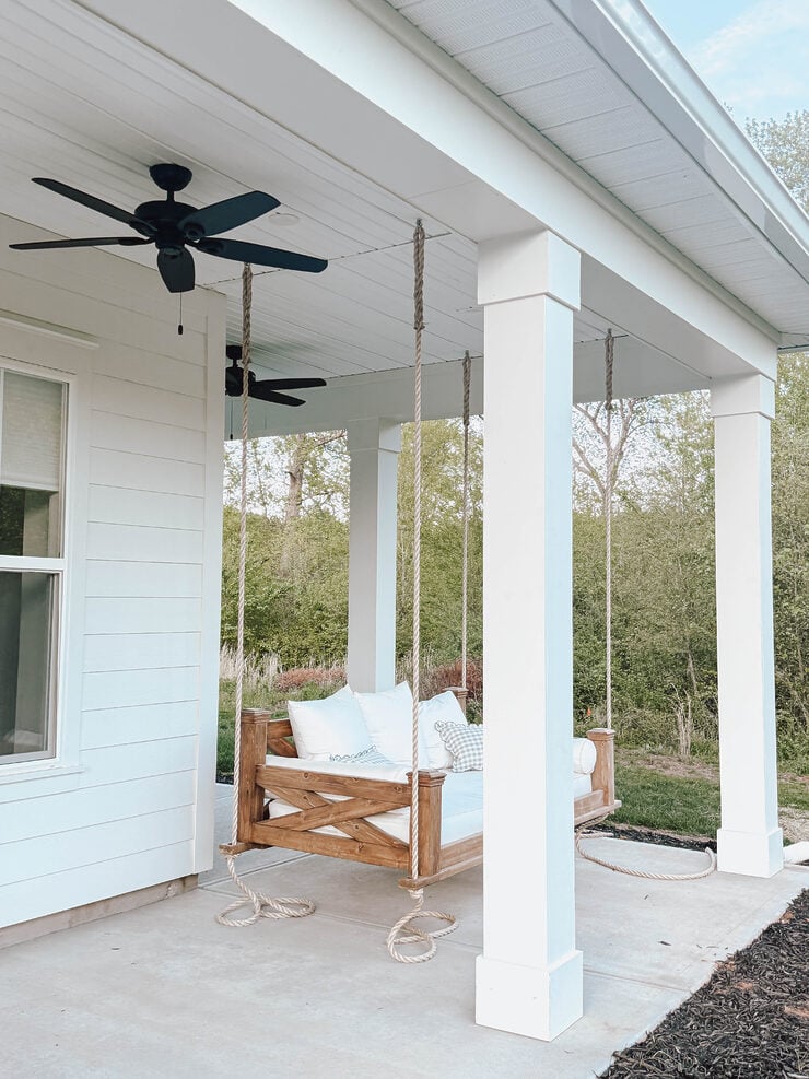 Front porch fans farmhouse style