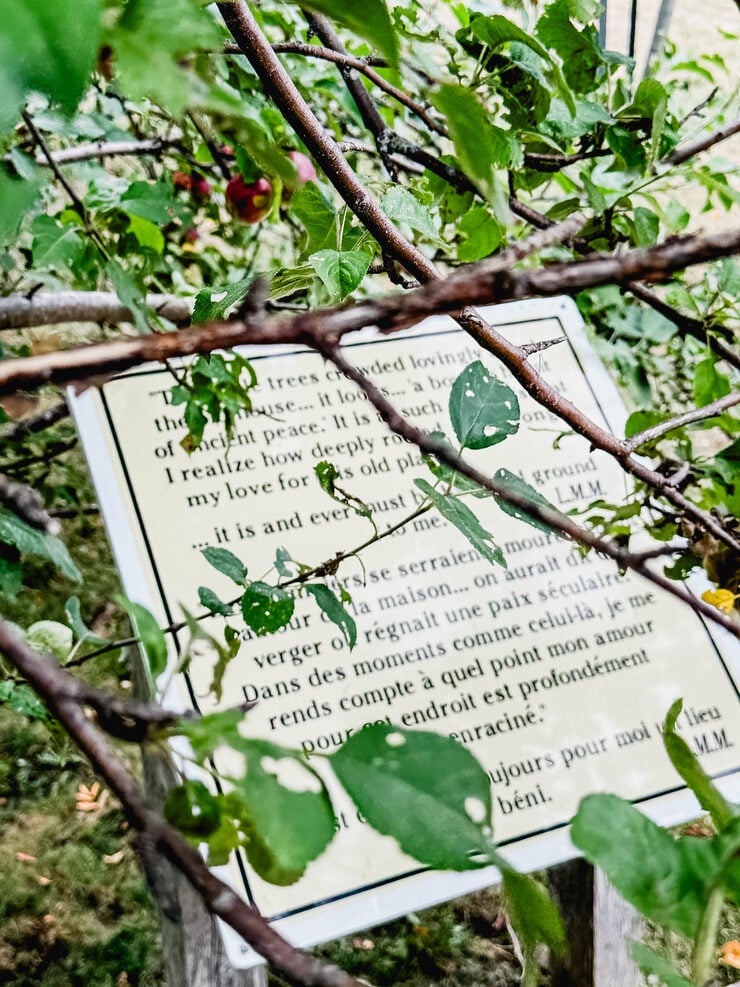 Site of LM Montgomery Childhood Home