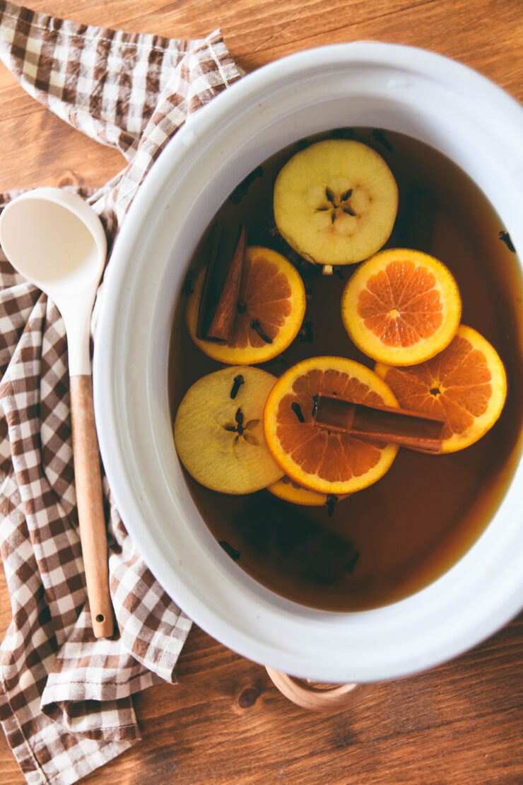Crockpot Mulled Apple Cider